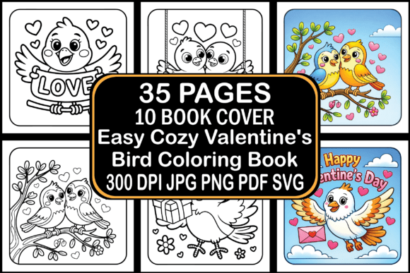 Easy Cozy Valentine’s Bird Coloring Book: A Practical Review