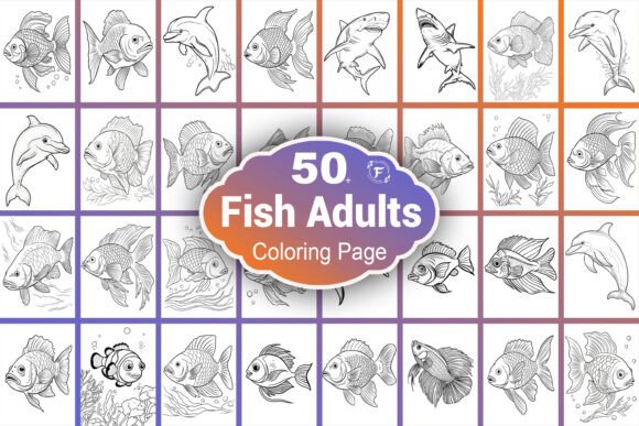 Fish Coloring Page: A Creative and Relaxing Activity for All Ages