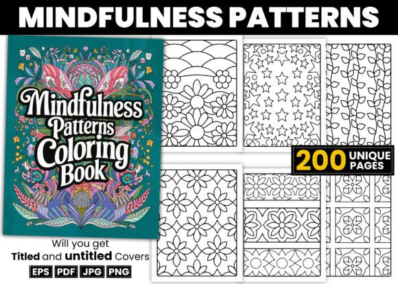 Mindfulness Patterns Coloring Book
