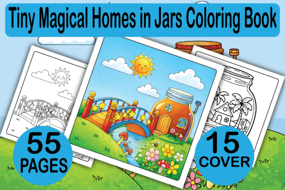 Tiny Magical Homes in Jars Coloring Book: What to Know Before You Create, Print, or Publish